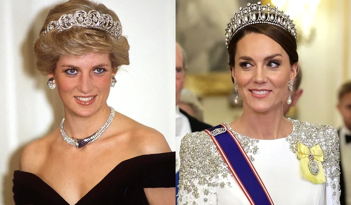 Prințesa Diana și Kate Middleton  foto   Profimedia jpg