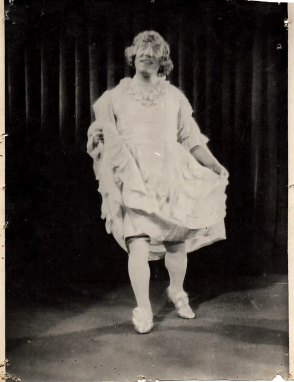 Secvență din "Visul lui Tănase" (1932). FOTO: Teatrul Constantin Tănase
