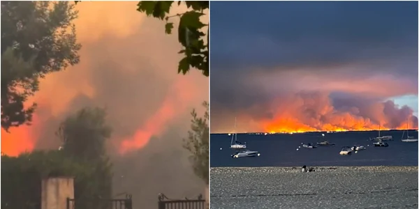 incendii de vegetatie franta si spania jpg