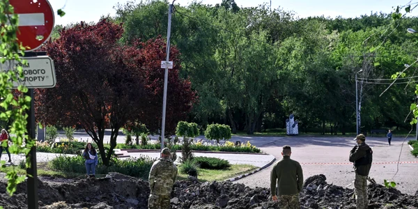 Urmările unui atac cu rachete asupra regiunii Zaporjie FOTO PROFIMEDIA
