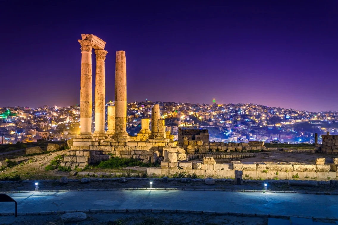 Ruinele romane din Amman Iordania Foto Pegasus jpg