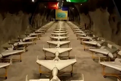 complex subteran de rachete Iran FOTO Captură via Daily Mail jpg