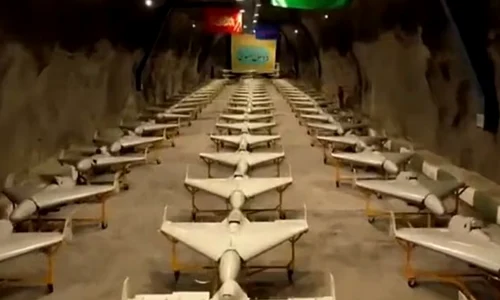 complex subteran de rachete  Iran FOTO Captură via Daily Mail jpg