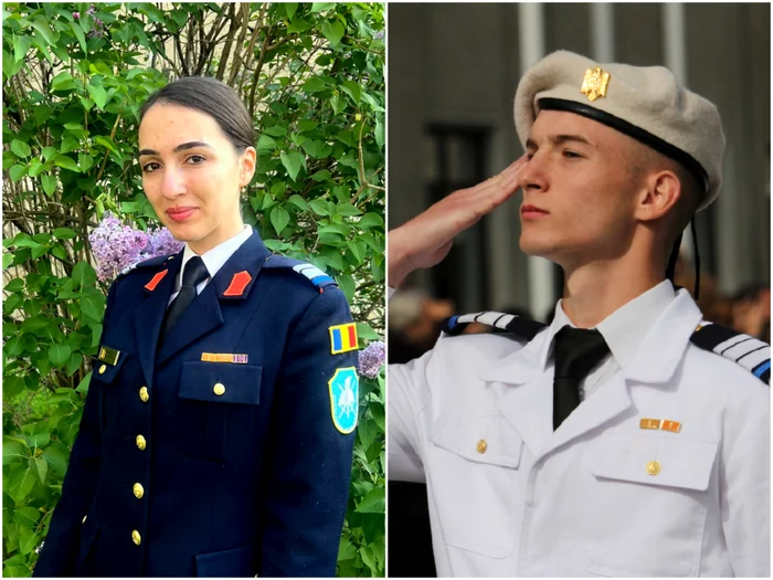 Alexia Ursuțu și Alin Curcă vor studia și ei în SUA FOTO Colegiul Militar „Ștefan cel Mare”