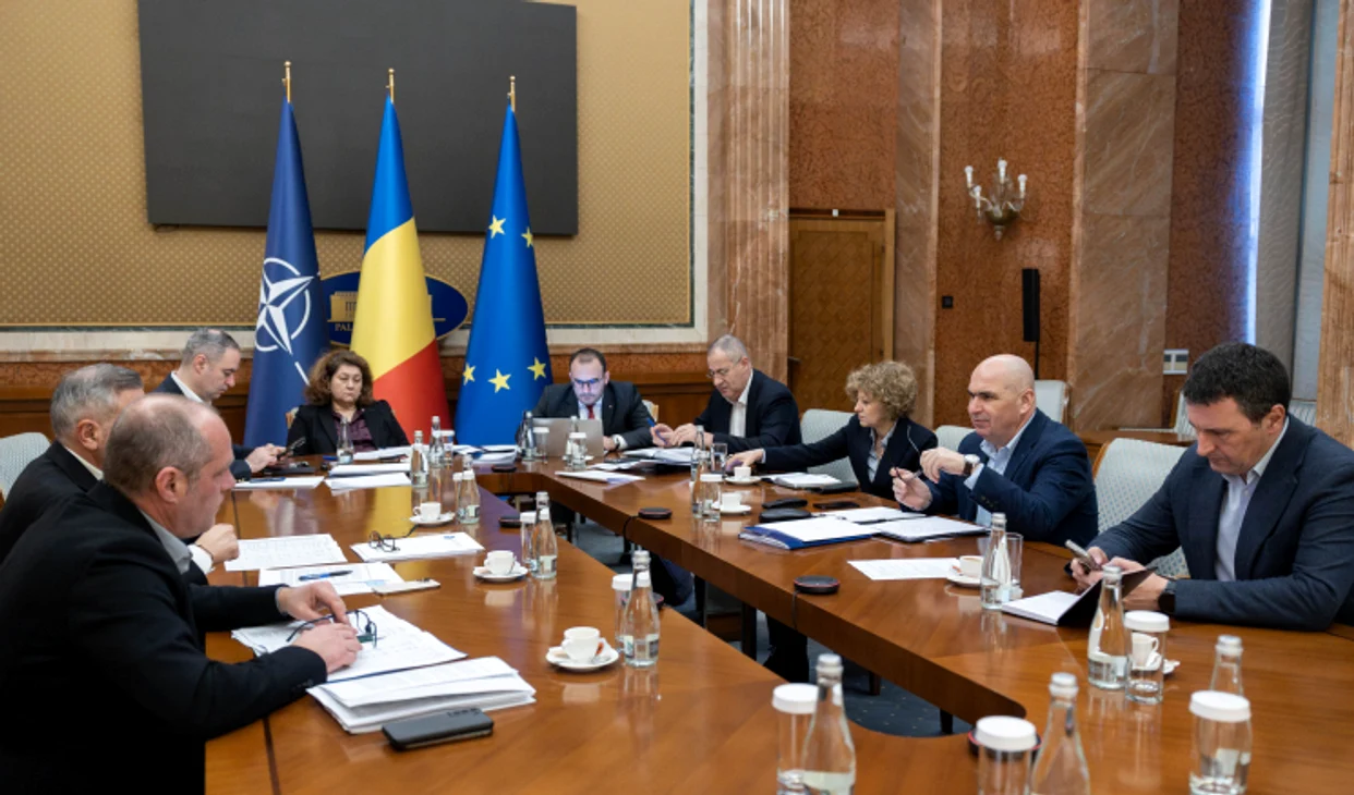 Premierul Bolojan, discuții cu miniștrii din Guvern FOTO: Gov.ro