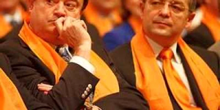 Fostul preşedinte al PDL, Emil Boc, nu e sigur dacă va participa alături de actualul preşedinte, Vasile Blaga, la mitingul organizat la Cluj. FOTO: Adevărul
