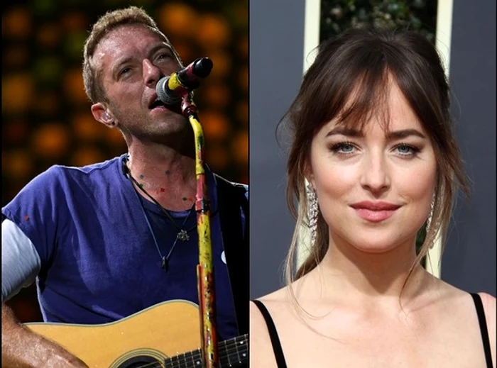 Dakota Johnson şi Chris Martin sunt împreună din octombrie 2017