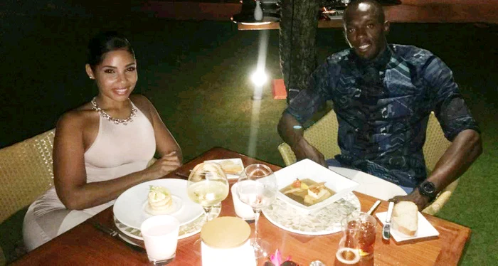 
    Usain Bolt şi viitoarea sa soţie, Kasi Bennett  