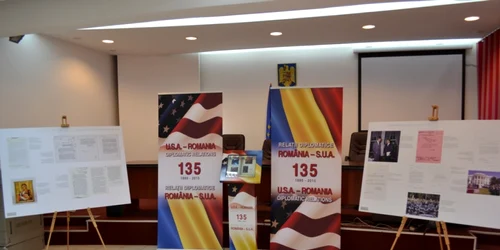 Expoziţia documentară “135 de ani de relaţii diplomatice România-SUA“