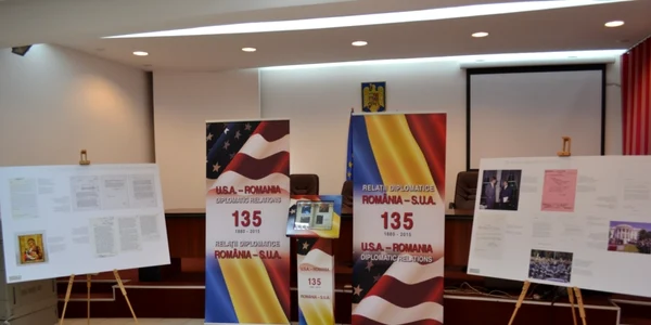 Expoziţia documentară “135 de ani de relaţii diplomatice România-SUA“