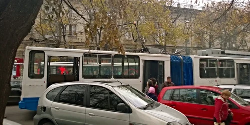 troleibuz accidentat chisinau