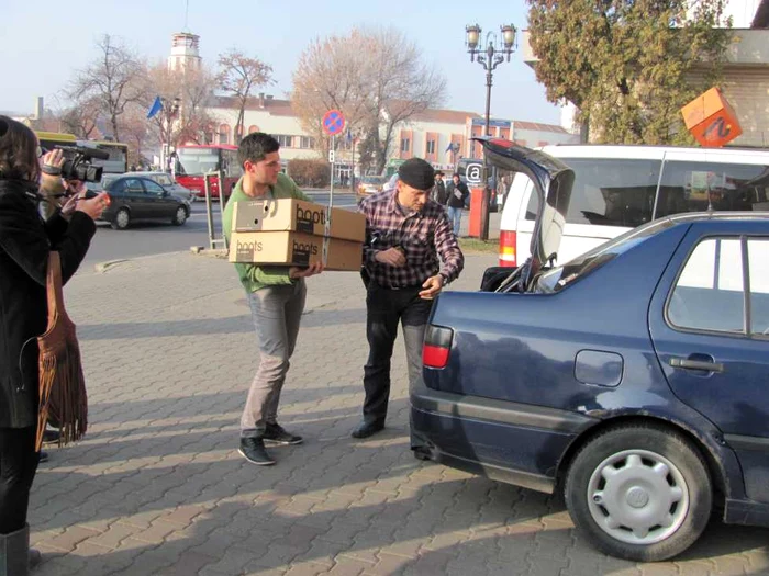 Persoanele au fost aduse la poliţie pentru audieri