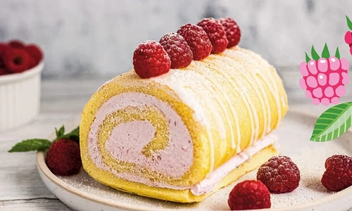 rulada cu crema de branza si zmeura jpg