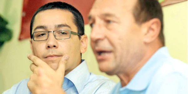 Victor Ponta şi Traian Băsescu