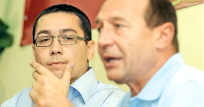 Victor Ponta şi Traian Băsescu