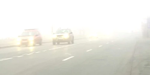 Ceaţa densă le-a dat bătăi de cap şoferilor