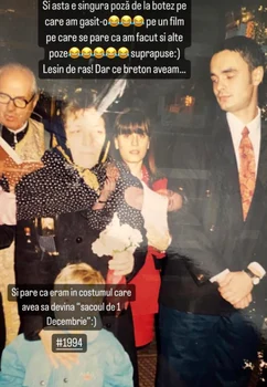 Andreea Esca, la 22 de ani, cu breton Sursa: Instagram