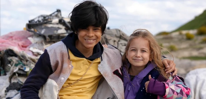 Leyla și Civan, în groapa de gunoi foto: Pro TV 