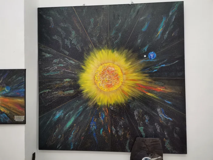 Un tablou asemănător a fost vândut în cadrul unei licitații caritabile FOTo: A. Mitran