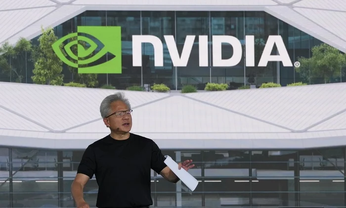 Șeful Nvidia Jensen Huang critică firmele care dau vina pe AI pentru concedieri FOTO: X/@RadioTaiwan_Eng