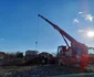 Construcția Pasarelei Gelu din Timișoara FOTO Ștefan Both