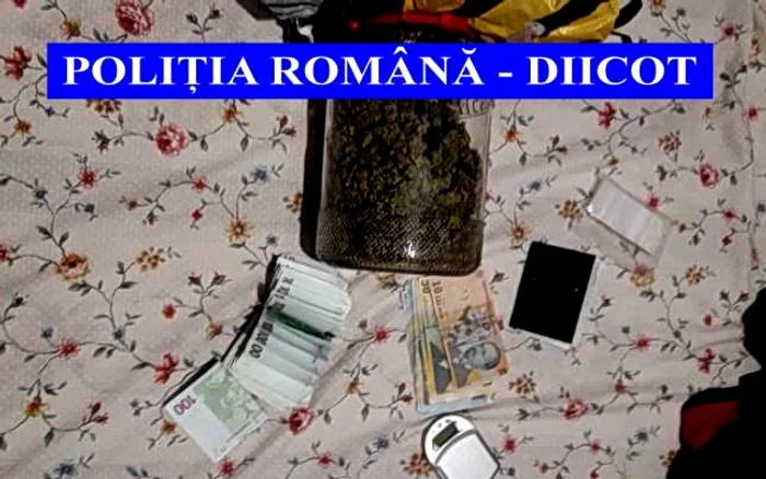 O parte dintre drogurile capturate de DIICOT Foto: DIICOT Galaţi