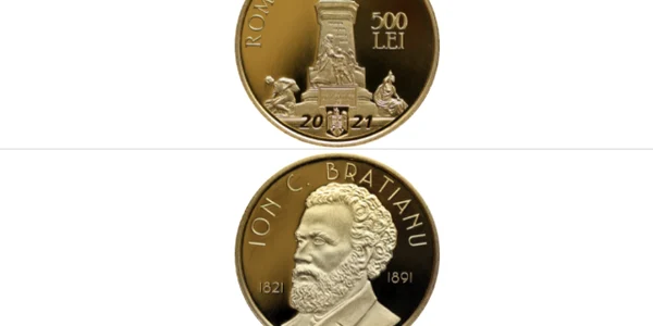 moneda aur bratianu Foto BNR