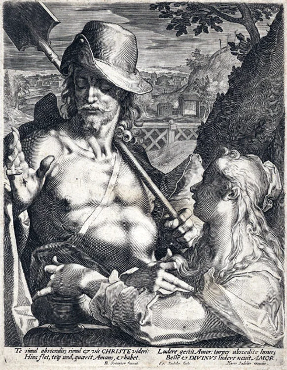 Il. 3 Aegidius Sadeler, Noli me tangere, 1600, gravură