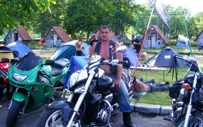 Adrian Eusebiu Pavel (Sebi), vicepreşedintele MOTO SAPIENS Turnu Severin FOTO Corina Macavei