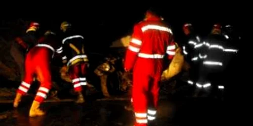 Intervenţie a echipajelor de urgenţă