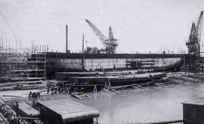 Şantierul Fernic în 1928 SURSA FOTO Biblioteca VA Urechia