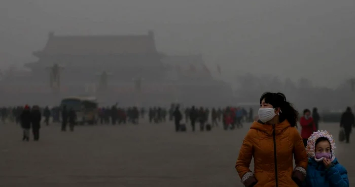 Poluarea în Beijing a atins cote alermante