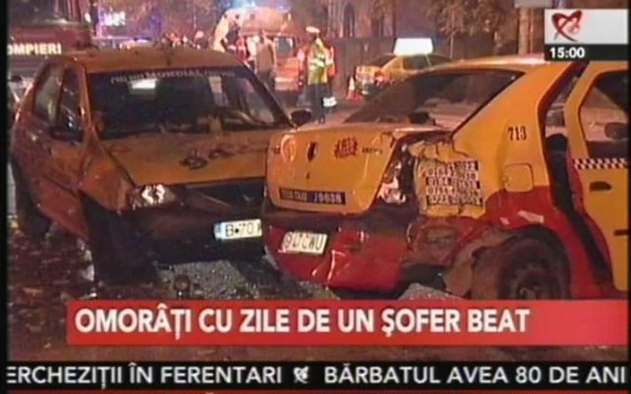 Accidentul de pe Calea Floreasca, in urma căruia un taximetrist şi o tânără au fost ucişi de şoferul unui BMW X5