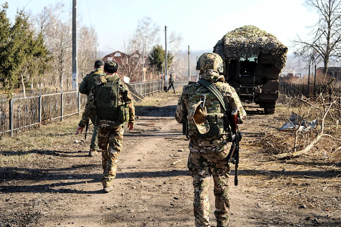 Forțele ruse au recuperat cea mai mare parte a teritoriului din Kursk FOTO EPA-EFE
