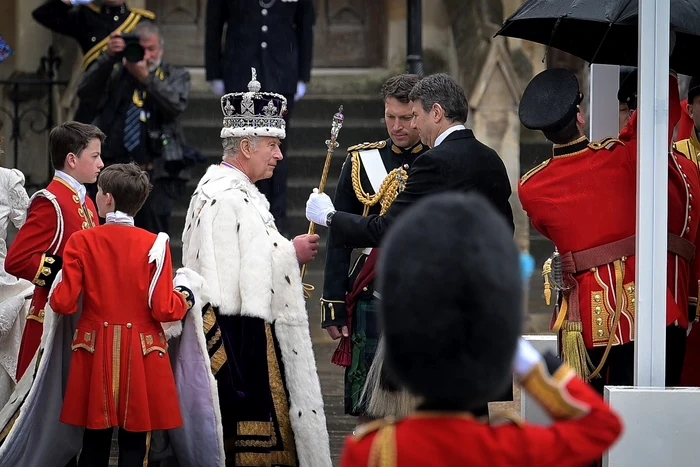 Johnny Thompson și Regele Charles Foto Profimedia jpg