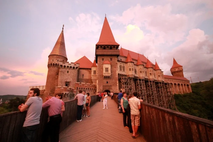 Castelul Corvinilor, Hunedoara. FOTO: Daniel Guţă.