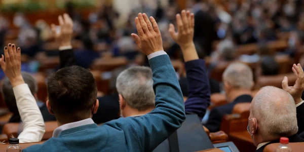 Camera Deputatilor   vot Parlament mana ridicata FOTO Shutterstock jpg