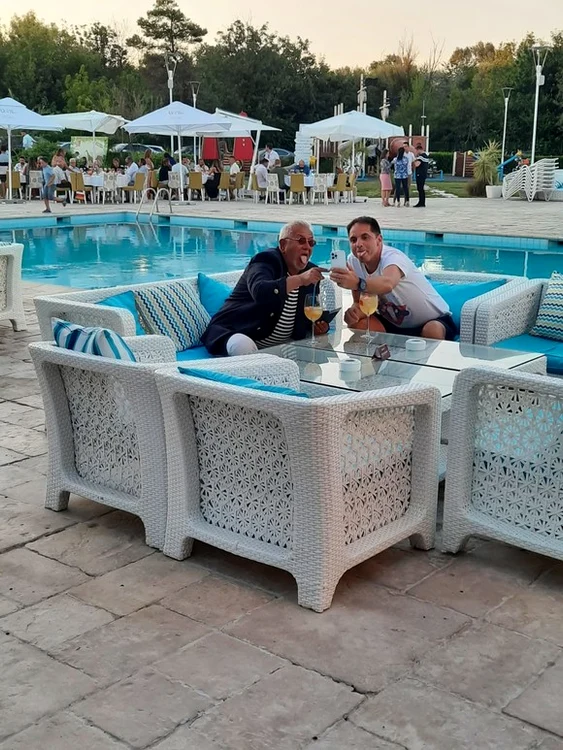 
    Ovidiu Lipan Țăndărică și Dan Negrufoto: arhivă personală  