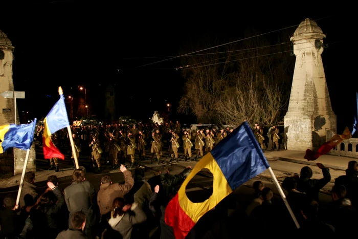 Secvenţă filmată la Podul Decebal din Timişoara Foto: cinemagia.ro