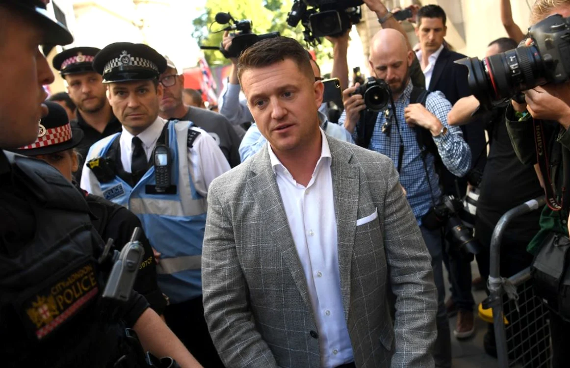Activistul britanic de extrema dreapta, Tommy Robinson/FOTO:X