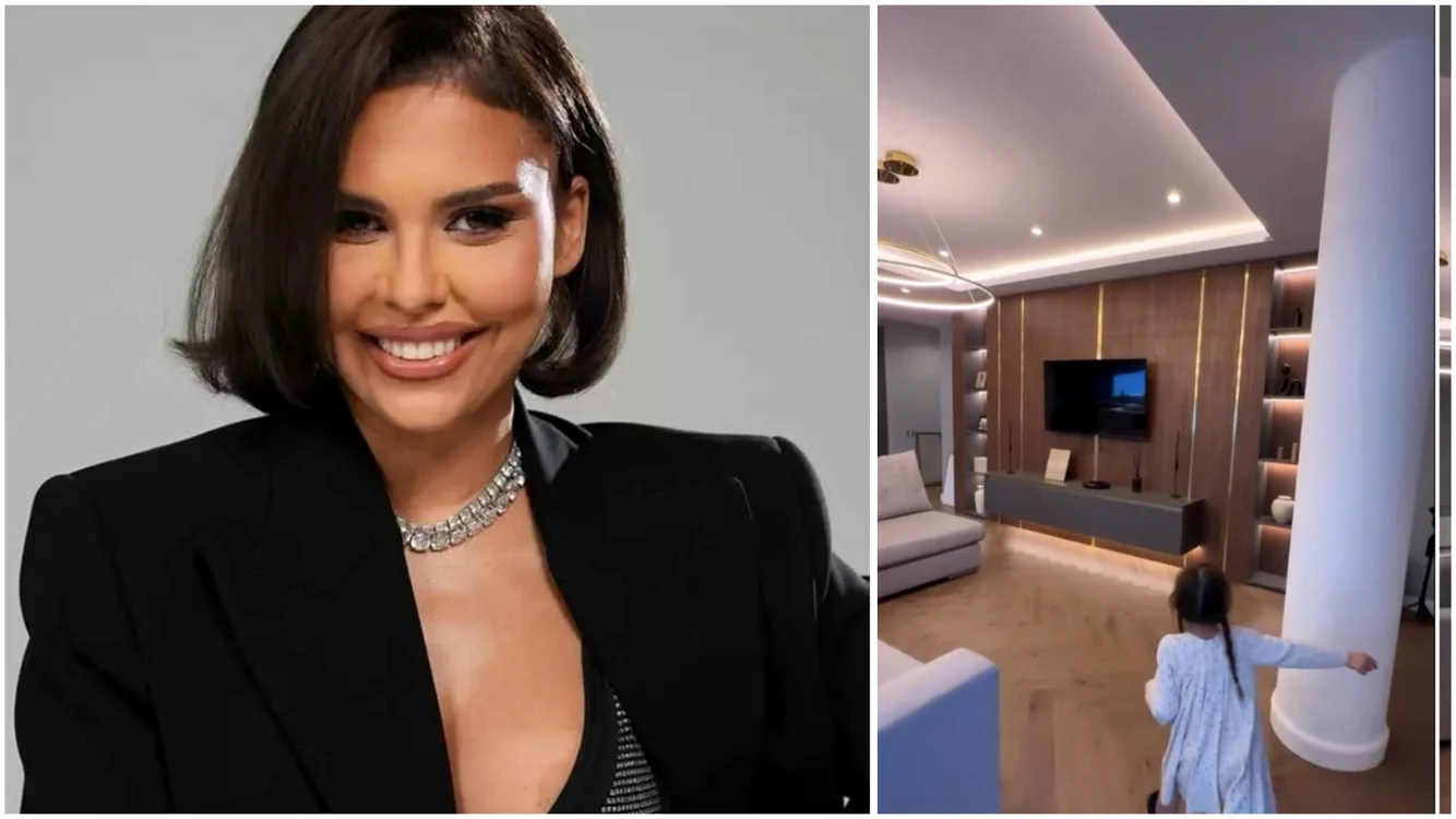 Andreea Popescu prezintă apartamentul în care s-a mutat - Foto: colaj Click!