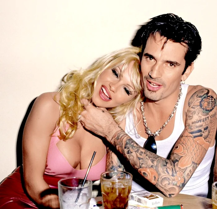 Pamela Anderson a avut parte de un amor fierbinte cu Tommy Lee (Gettz Image).