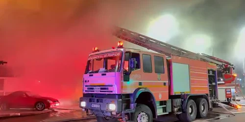 Incendiu în Galați Foto Captură Video Facebook jpg