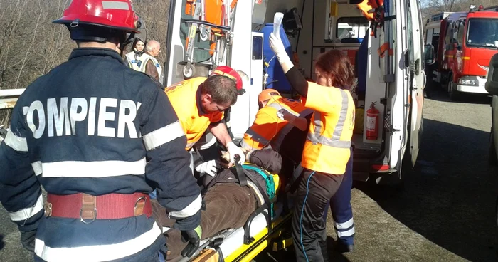 Victime în accidentul rutier de la Ciocârlia FOTO Arhivă Adevărul