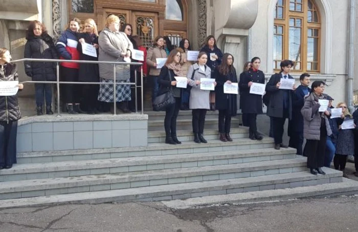 studneit iasi protest