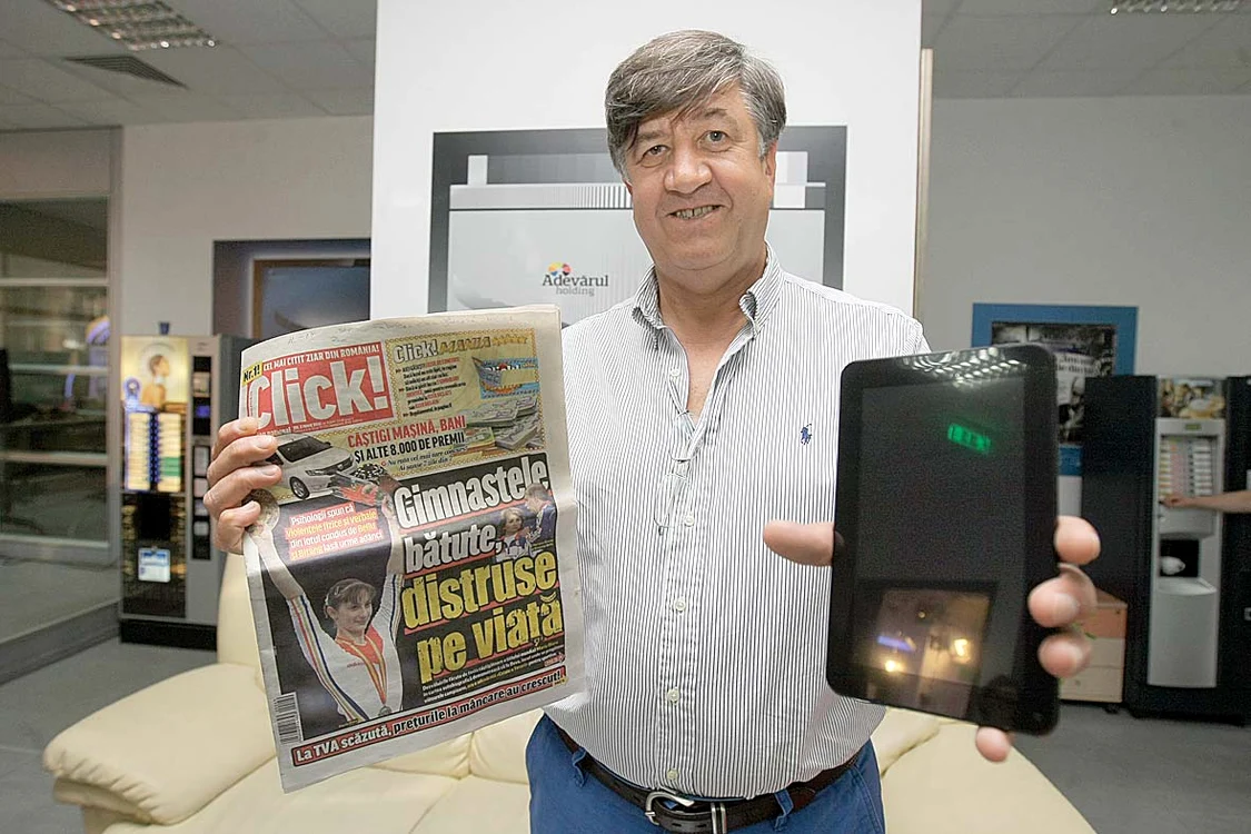 Alexandru Preda a câştigat o tabletă cu ziarul preferat