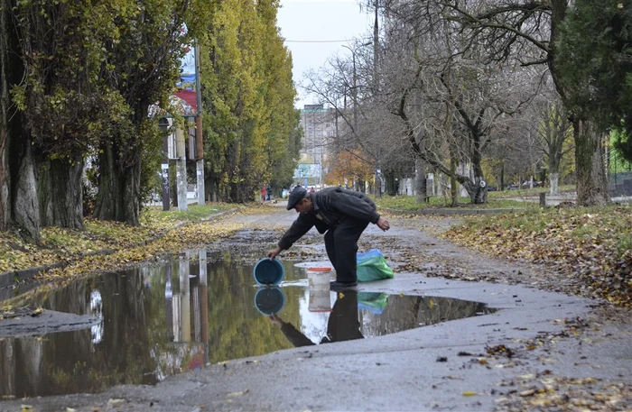 Herson: Lipsa apei, o problemă apărută pe fondul invaziei ruse FOTO EPA-EFE