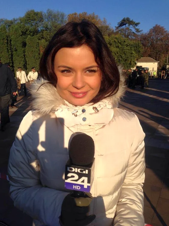 Ana Maria Georgescu lucrează de trei ani în televiziuneFoto: arhiva personală