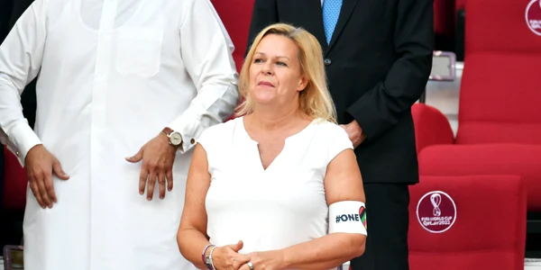 Nancy Faeser la CM 2022 FOTO Profimedia