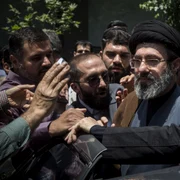Mojtaba Khamenei la o paradă la Teheran în 2019 FOTO PROFIMEDIA